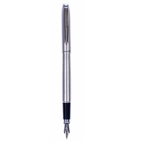 Pióro wieczne stalowe ZENITH SILVER w etui - 1 szt. Pióro wieczne stalowe ZENITH SILVER w etui - 1 szt.
