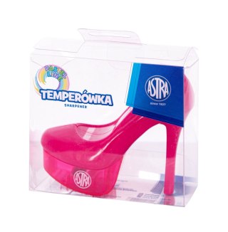 Temperówka w kształcie bucika ASTRA Pastel Line - 1 szt. PET box