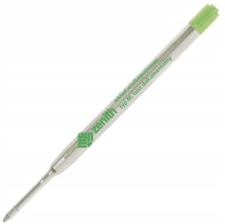 Wkład wielkopojemny 0,8 mm ZENITH 4 zielony tusz - 1 szt.