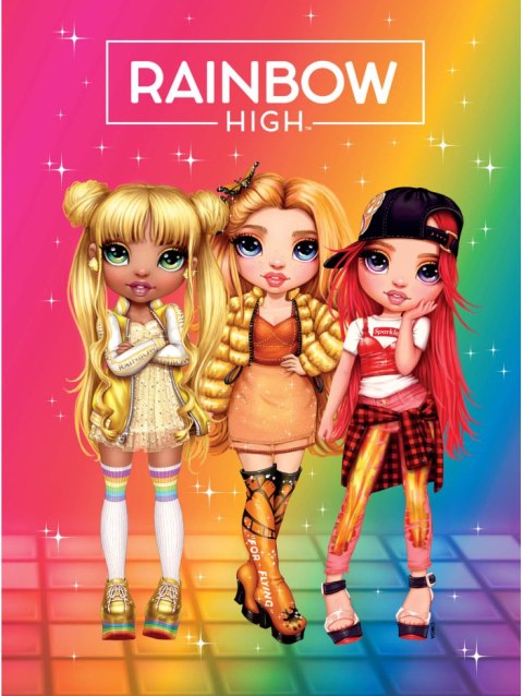 Zeszyt MO A5 16k kratka RAINBOW HIGH