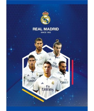 Zeszyt MO A5 32k linia FC Real Madrid 3