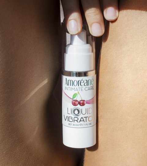 Amoreane Lubrykant Liquid Vibrator Cherry 30ml Amoreane Lubrykant Liquid Vibrator Cherry 30ml