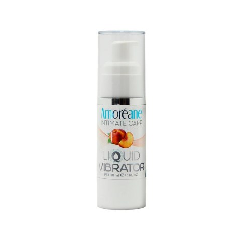 Amoreane Lubrykant Liquid Vibrator Peach 30ml Amoreane Lubrykant Liquid Vibrator Peach 30ml