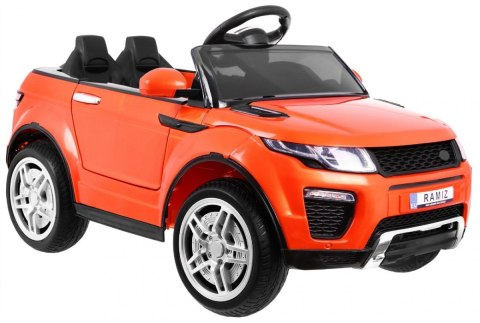 Autko Rapid Racer elektryczne dla dzieci Pomarańczowy + Pilot + Wolny Start + EVA + MP3 LED Autko Rapid Racer elektryczne dla dzieci Pomarańczowy + Pilot + Wolny Start + EVA + MP3 LED