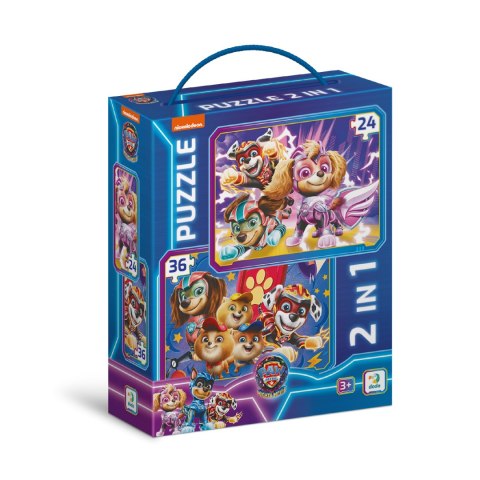 Puzzle 2w1 Paw Patrol Dbamy o bezpieczen. 200573