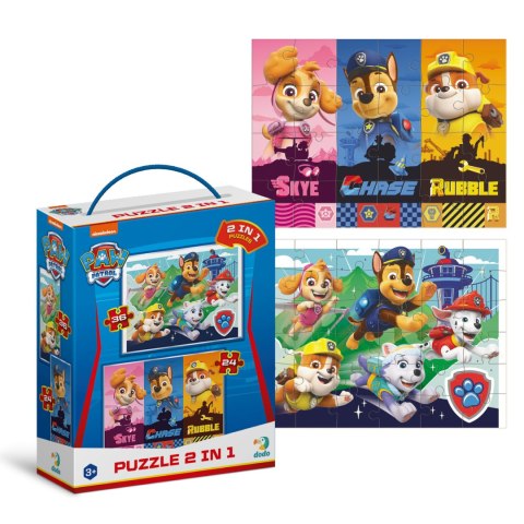 Puzzle 2w1 Paw Patrol Dobre szczenieta 200561