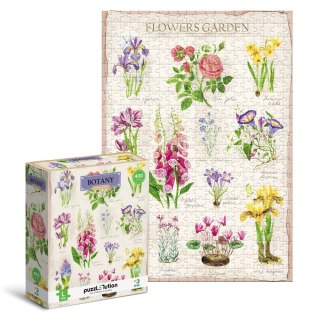 Puzzle Easy-L "Botanika. Ogród kwiatowy" 300614