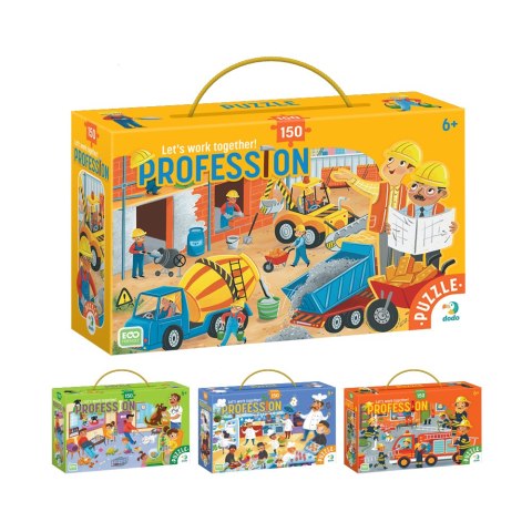 Puzzle Zawody. Budowlancy 150el 300623