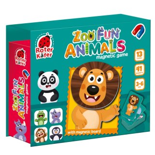 RK2030-06 Gra magnetyczna Zabawne zwierzeta w zoo