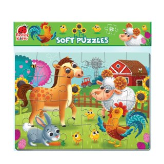 RK6040-01 Piankowe puzzle. Zwierzeta domowe