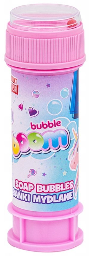 Bańki mydlane Jednorożec ASTRAFUN 60 ml - 1 szt. Bańki mydlane Jednorożec ASTRAFUN 60 ml - 1 szt.
