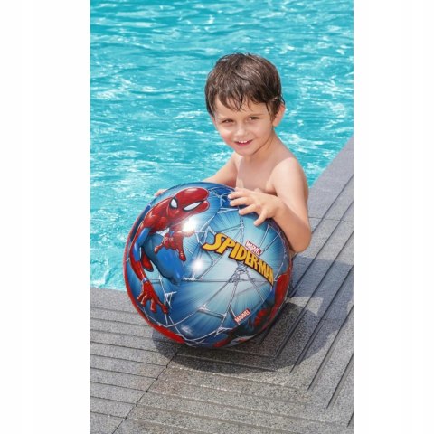 Bestway Piłka plażowa dmuchana Spiderman 51 cm 98002 Bestway Piłka plażowa dmuchana Spiderman 51 cm 98002