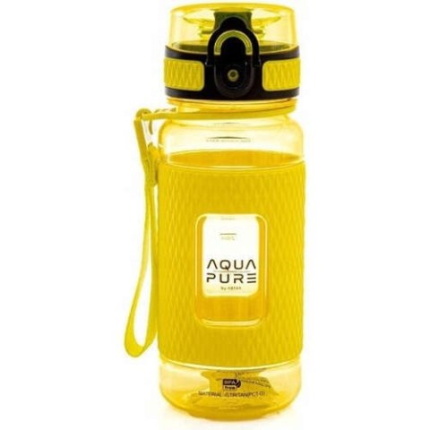 Bidon AQUA PURE by ASTRA 400 ml - neon yellow Bidon AQUA PURE by ASTRA 400 ml - neon yellow