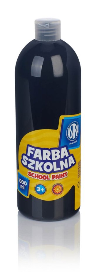 Farba szkolna Astra 1000 ml - czarna