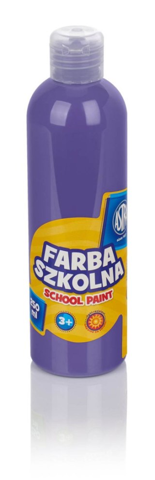 Farba szkolna Astra 250 ml - fioletowa