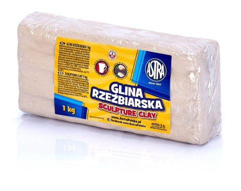 Glina rzeźbiarska Astra 1 kg Glina rzeźbiarska Astra 1 kg