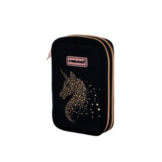 Piórnik podwójny bez wyposażenia HEAD GOLDEN EFFECT CLASSY GOLD, AC2