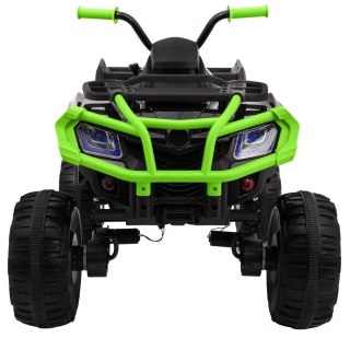 Quad Na Akumulator XL ATV 2,4GHz Czarno-Zielony Pilot Napęd 4x4 Bagażnik