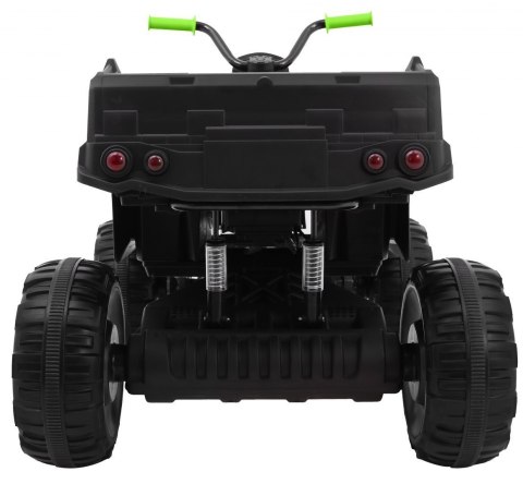 Quad Na Akumulator XL ATV 2,4GHz Czarno-Zielony Pilot Napęd 4x4 Bagażnik