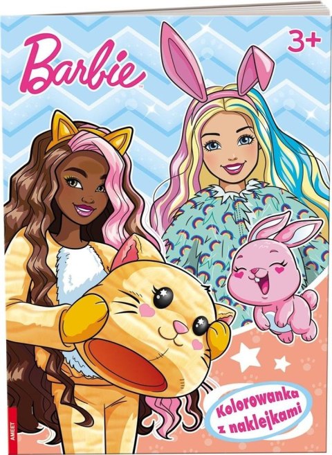 Barbie Kolorowanka z naklejkami Barbie Kolorowanka z naklejkami