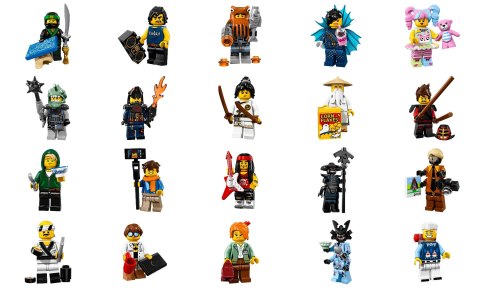 LEGO 71019 Minifigurki Ninjago LEGO 71019 Minifigurki Ninjago