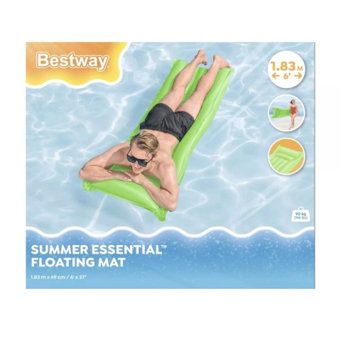 MATERAC DMUCHANY DO PŁYWANIA 183x69 BESTWAY 44007Z MATERAC DMUCHANY DO PŁYWANIA 183x69 BESTWAY 44007Z