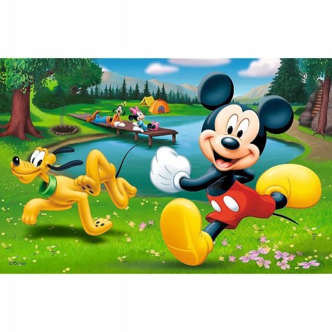 Puzzle 54 mini Mickey i przyjaciele 54 elementy Trefl 19715 Puzzle 54 mini Mickey i przyjaciele 54 elementy Trefl 19715