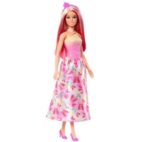 Barbie Księżniczka Lalka różowy strój HRR08 Barbie Księżniczka Lalka różowy strój HRR08