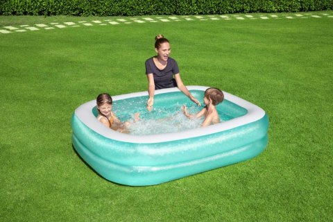 Basen do nadmuchania dla dzieci 3+ Laguna 201x150x51cm BESTWAY + Łatka naprawcza Basen do nadmuchania dla dzieci 3+ Laguna 201x150x51cm BESTWAY + Łatka naprawcza