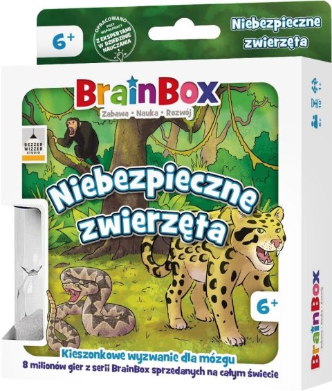 BrainBox: Pocket - Niebezpieczne zwierzęta REBEL BrainBox: Pocket - Niebezpieczne zwierzęta REBEL