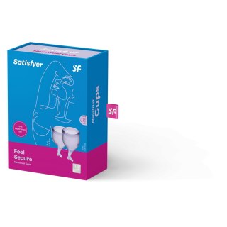 Feel Secure Menstrual Cup Set Lila