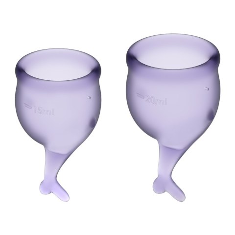 Feel Secure Menstrual Cup Set Lila Feel Secure Menstrual Cup Set Lila