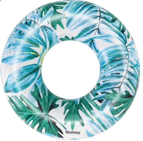 Kółko TROPICAL PALMS Liście Palmy Niebieskie BESTWAY Kółko TROPICAL PALMS Liście Palmy Niebieskie BESTWAY