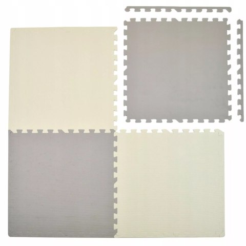 PUZZLE PIANKOWE MATA EVA 4 szt JASNO SZARE CIEMNO SZARE EM1001SZ PUZZLE PIANKOWE MATA EVA 4 szt JASNO SZARE CIEMNO SZARE EM1001SZ
