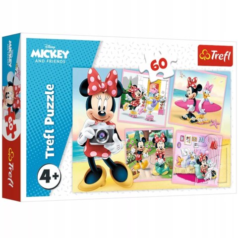 Puzzle Disney 60 el. Urocza Myszka Minnie 4 + Trefl 17360 Puzzle Disney 60 el. Urocza Myszka Minnie 4 + Trefl 17360