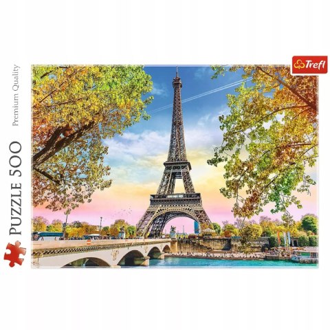 Puzzle Romantyczny Paryż 500 elementów Trefl 37330 Puzzle Romantyczny Paryż 500 elementów Trefl 37330