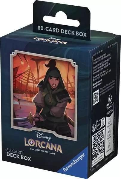 Disney Lorcana (Set02) deck box B Mulan Disney Lorcana (Set02) deck box B Mulan