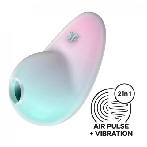 Satisfyer Pixie Dust - Clitoral Stimulator - Mint/Pink