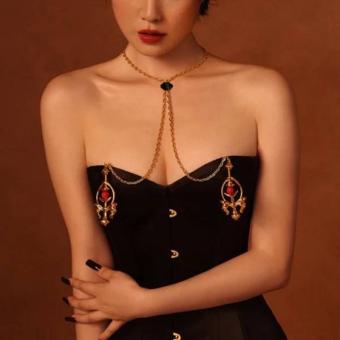 Upko zaciski na sutki Pulling Chain Nipple Clamps