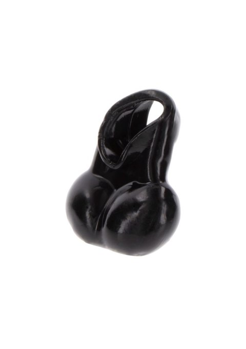 Penis Ring and Scrotum Holder Black Penis Ring and Scrotum Holder Black