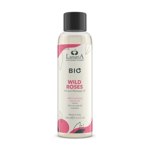IntimateLine olejek do masażu Luxuria BIO Oil Wild Roses 100 ml IntimateLine olejek do masażu Luxuria BIO Oil Wild Roses 100 ml