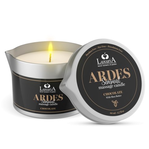 IntimateLine świeca Luxuria Ardes Massage Candle Chocolate 80ml IntimateLine świeca Luxuria Ardes Massage Candle Chocolate 80ml