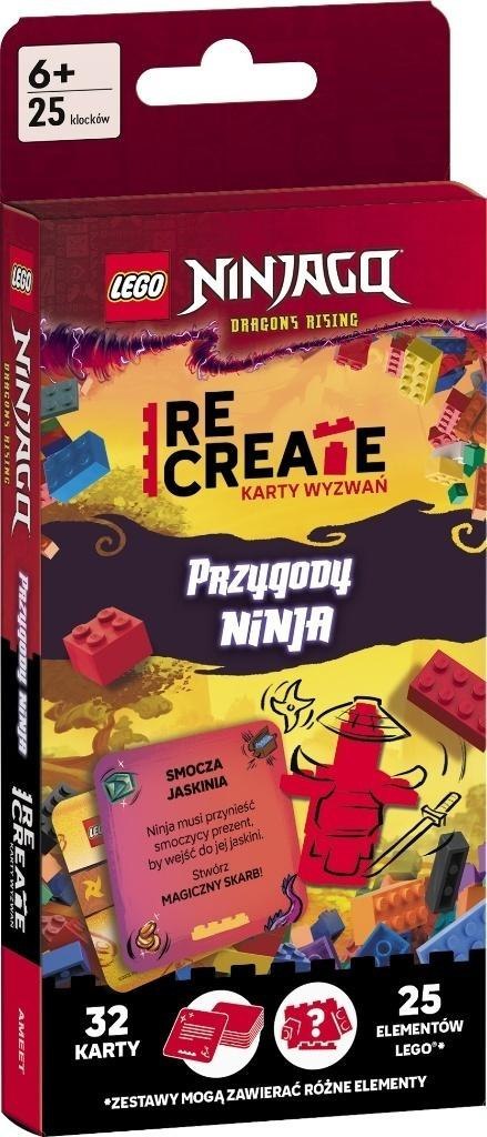 Lego Recreate. Karty Wyzwań. Przygody ninja Lego Recreate. Karty Wyzwań. Przygody ninja