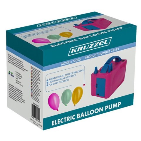 Pompka elektryczna do balonów Kruzzel 25393