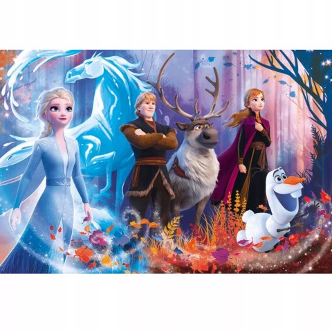 Puzzle Kraina Lodu Frozen 100 el. Magia Krainy lodu Trefl 16366 Puzzle Kraina Lodu Frozen 100 el. Magia Krainy lodu Trefl 16366