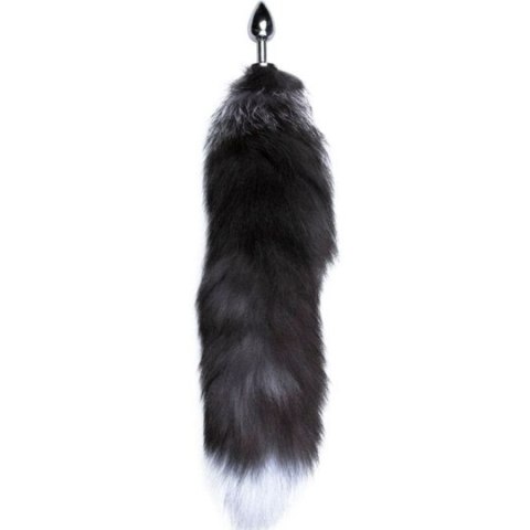 Alive korek analny lisi ogon Black & White Fox Tail S Alive korek analny lisi ogon Black & White Fox Tail S