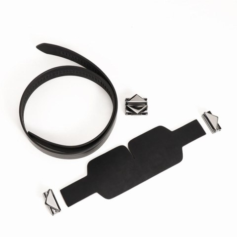 LOCKINK maska na oczy Blindfold Kit Black