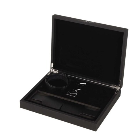 LOCKINK maska na oczy Blindfold Kit Black