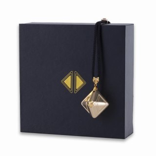 LOCKINK naszyjnik ze stymulatorem Vibration Cube 2.0 Gold