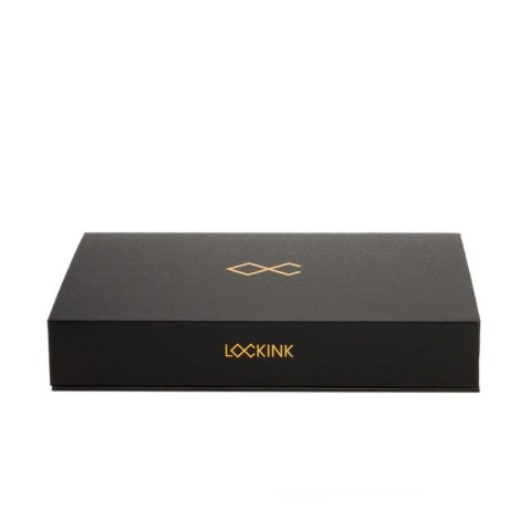 LOCKINK obróżka ze smyczą Collar with Leash Set Black